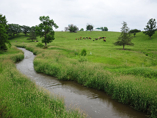 Water quality or drought are the major themes for 46 of the 88 cooperative conservation projects around the country that will split $225 million as part of the Regional Conservation Partnership Program. (DTN/The Progressive Farmer file photo) 